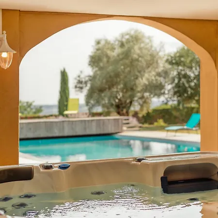 וילה La Bleue, Maison Exceptionnelle De 800m2, Hammam, Piscine Et Jacuzzi