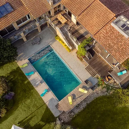 La Villa Bleue, 800M2, Hammam, Piscine Et Jacuzzi Villa