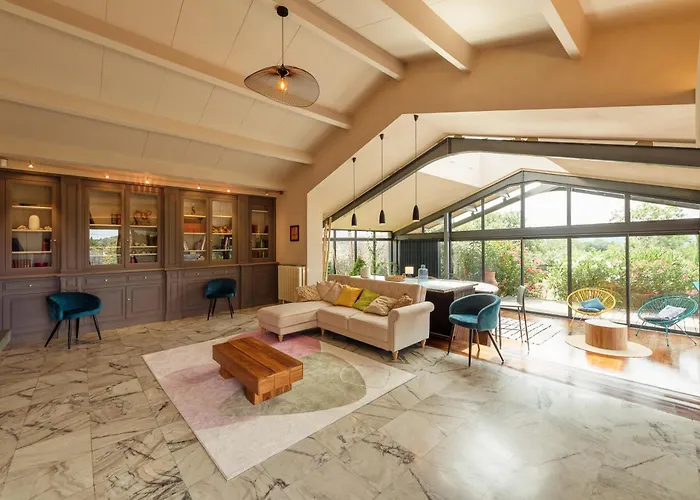 La Bleue, 800m2, Hammam, Piscine Et Jacuzzi Villa