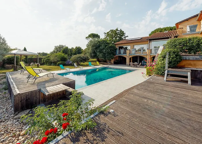 La Bleue, 800m2, Hammam, Piscine Et Jacuzzi Capendac