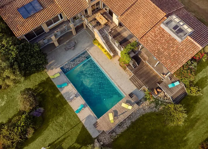 La Bleue, 800m2, Hammam, Piscine Et Jacuzzi Villa