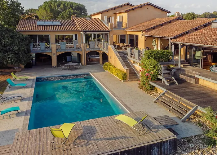 La Bleue, 800m2, Hammam, Piscine Et Jacuzzi Villa *